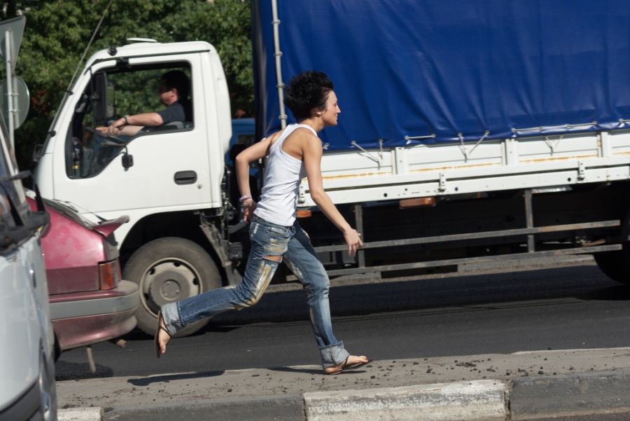 pedestrians